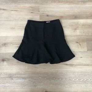 Halogen Black Textured Skirt, Size 4
